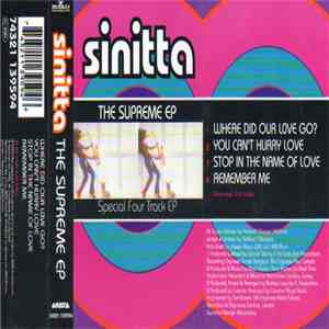 Sinitta - The Supreme EP