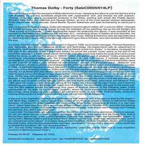 Thomas Dolby - Forty