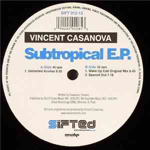 Vincent Casanova - Subtropical E.P.