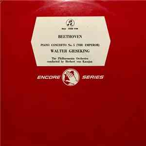 Beethoven, Gieseking, Philharmonia Orchestra conducted by Herbert von Karaj ...