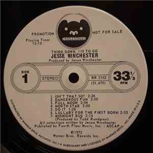 Jesse Winchester - Third Down, 110 To Go