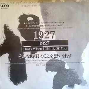 1927 - That's When I Think Of You