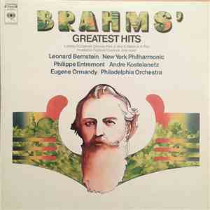 Brahms, Leonard Bernstein, New York Philharmonic Orchestra, Philippe Entrem ...