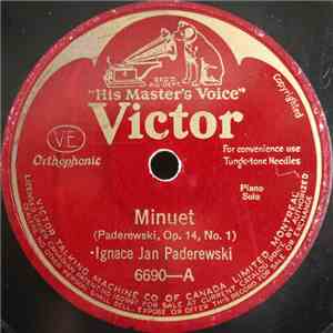 Ignace Jan Paderewski - Minuet / Moonlight Sonata - Adagio Sotenuto