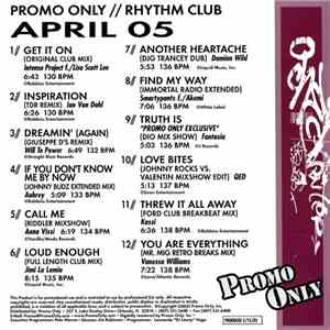 Various - Promo Only Rhythm Club: April 05
