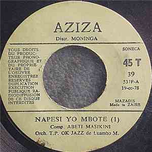 Orch. T.P. OK Jazz de Luambo M. - Napesi Yo Mbote