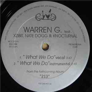 Warren G - What We Do / After Dark