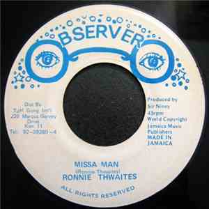 Ronnie Thwaites - Missa Man