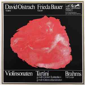 David Oistrach and Frieda Bauer plays Giuseppe Tartini, Johannes Brahms - 