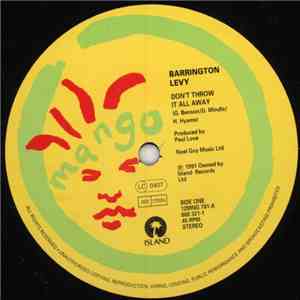 Barrington Levy - Don't Throw It All Away