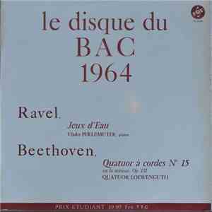 Ravel, Beethoven - Le Disque Du Bac 1964
