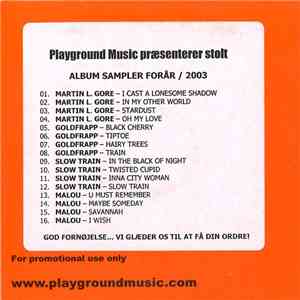 Various - Playground Music Præsenterer Stolt Album Sampler Forår / 2003