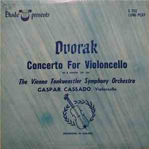 Gaspar Cassadó With The Vienna Tonkuenstler Symphony Orchestra - Concerto F ...