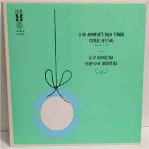 Various - U Of Minnesota High School Choral Festival (December 5, 1970)