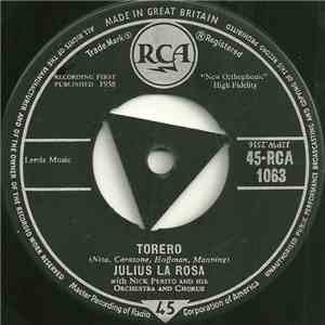 Julius La Rosa With Nick Perito His Orchestra And Chorus - Torero / Milano