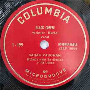 Sarah Vaughan - Black Coffee / As You Desire Me