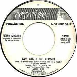 Frank Sinatra - My Kind Of Town / I Like To Lead When I Dance