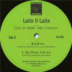 Latin II Latin - Got To Keep 'Em Dancin'