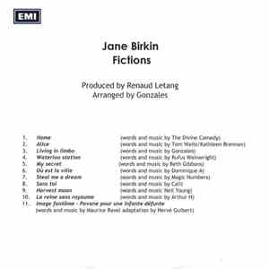 Jane Birkin - Fictions