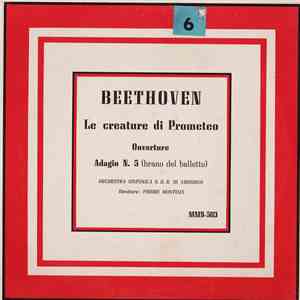Beethoven, Orchestra Sinfonica N.D.R. Di Amburgo, Pierre Monteux - Le Creat ...