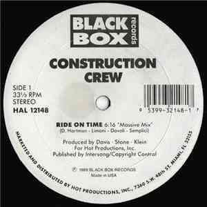 Construction Crew  - Ride On Time