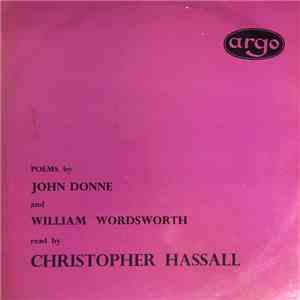 John Donne And William Wordsworth Read By Christopher Hassall - Poems By Jo ...