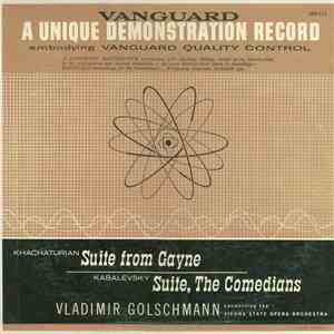 Khachaturian / Kabalevsky - Vladimir Golschmann Conducting The Vienna State ...