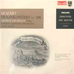 Arthur Grumiaux, The London Symphony Orchestra, Sir Colin Davis - Violinkon ...