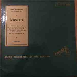 Beethoven, Artur Schnabel - Sonatas Nos. 24, 25, 26, & 27