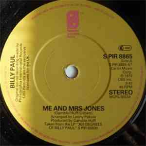 Billy Paul - Me And Mrs Jones