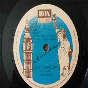 Cris John - I Need Your Love