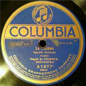 Prince's Orchestra - La Paloma / The Trailing Arbutus