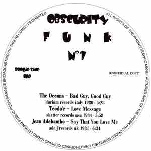 Various - Obscurity Funk N°1