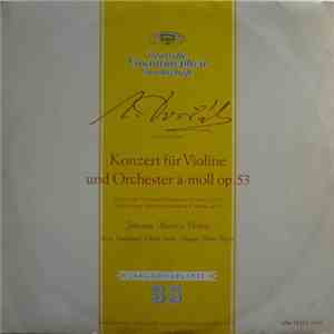 Anton Dvorak, Johanna Martzy, Ferenc Fricsay, RIAS Symphonie-Orchester Berl ...