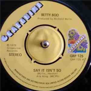 Betty Boo  / Popcorn & Mohawks - Say It Isn't So