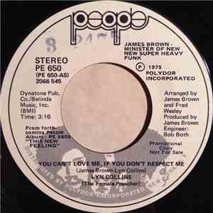 Lyn Collins, The Female Preacher - You Can't Love Me, If You Don't Respect  ...