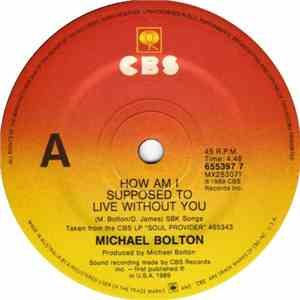 Michael Bolton - How Am I Supposed To Live Without You