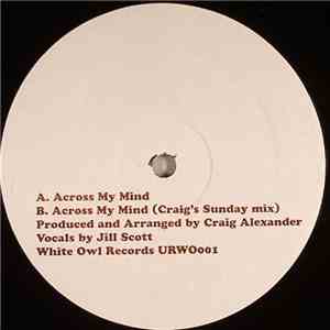 Craig Alexander - Across My Mind