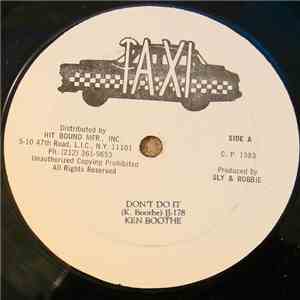 Ken Boothe - Don't Do It