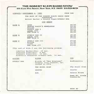 Robert Klein - The Robert Klein Radio Show featuring Walter Becker & Donald Fagen / Steely Dan