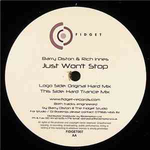 Barry Diston & Rich Innes - Just Won't Stop