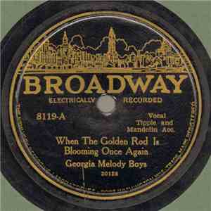 Georgia Melody Boys - When The Golden Rod Is Blooming Once Again / Cabin Ho ...
