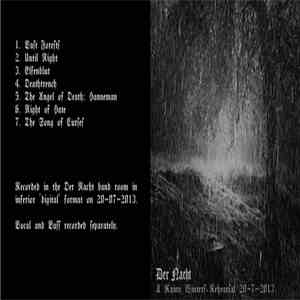 Der Nacht - A Rainy Winters Rehearsal 20-7-2013