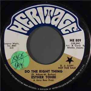 Esther Tohbi - Do The Right Thing