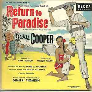 Gary Cooper , Dimitri Tiomkin - Return To Paradise