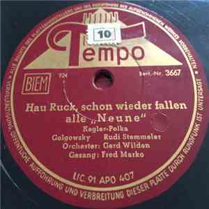 Gert Wilden, Tempo-Gesangs-Quartett - Hau Ruck, Schon Wieder Fallen Alle 