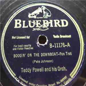 Teddy Powell And His Orch. - Boogin' On The Downbeat / Time On My Hands