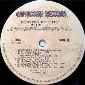 Wet Willie - The Wetter The Better