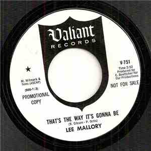 Lee Mallory - That's The Way It's Gonna Be