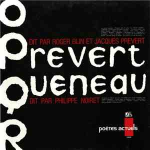 Prévert Dit Par Roger Blin, Jacques Prévert / Queneau Dit Par Philippe Noir ...
